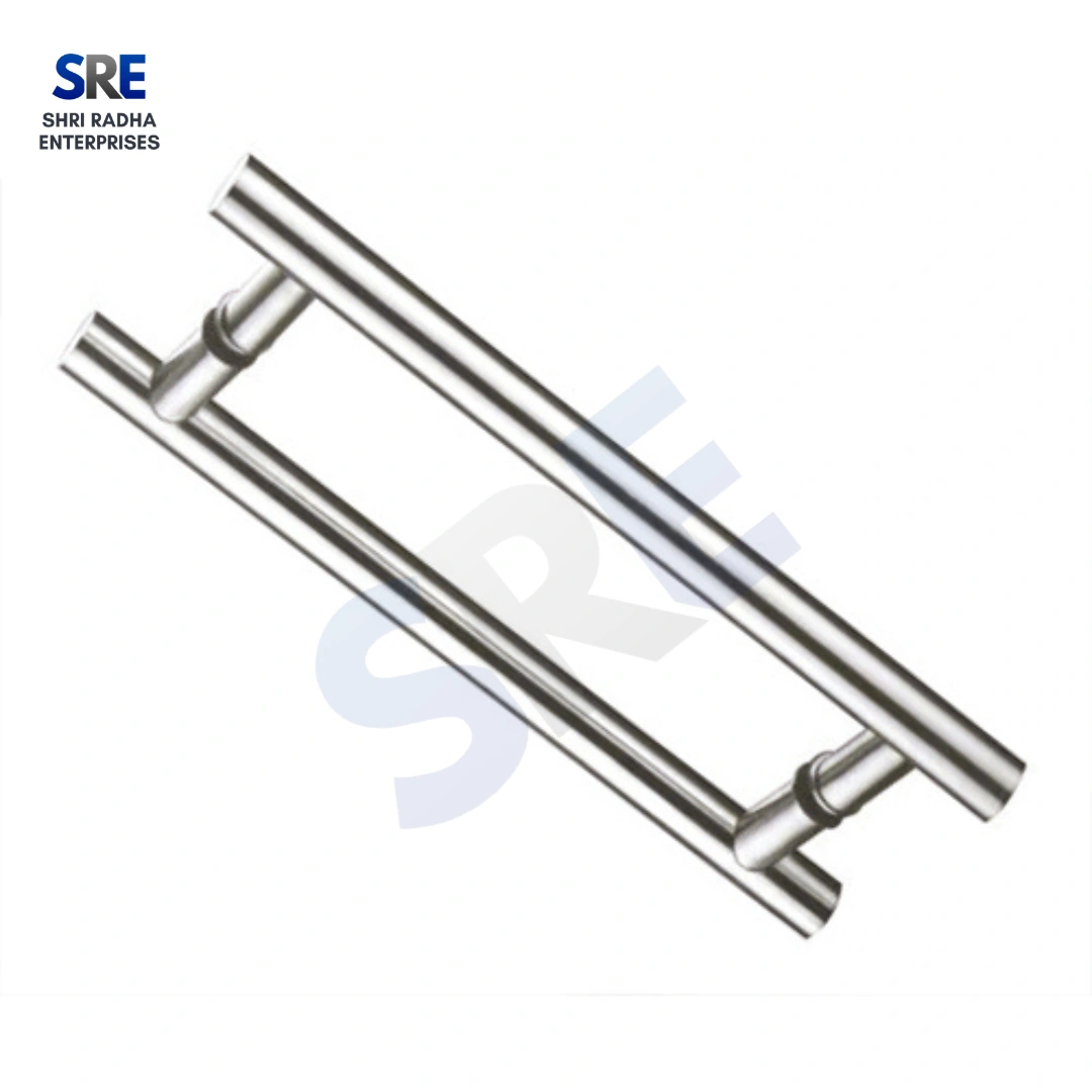 Premium Stainless Steel Door Handle for modern main door, glass door and durable entrance hardware use
