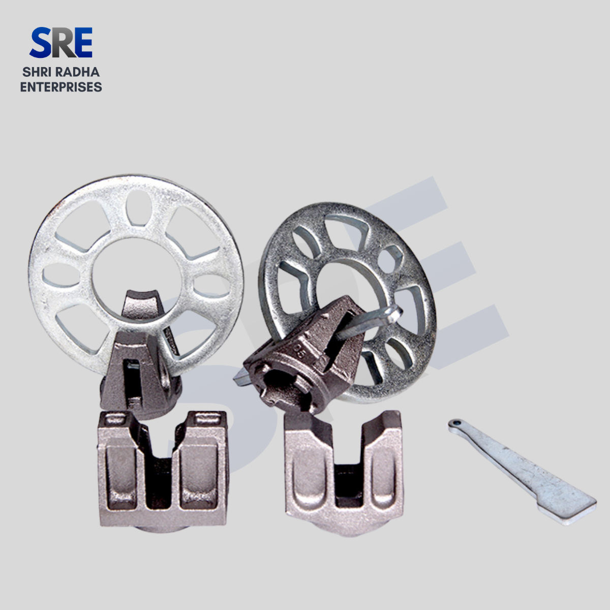 Heavy Duty Ringlock Rosette for scaffolding system with durable steel construction and secure ringlock connection support
