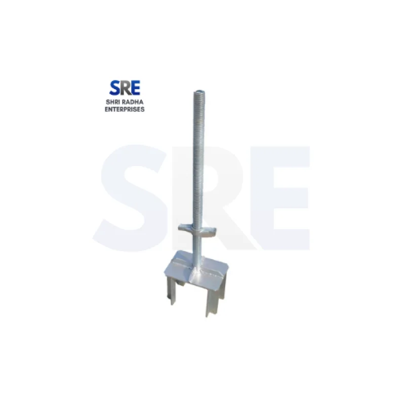 screw jack with a drop-forged adjusting nut.