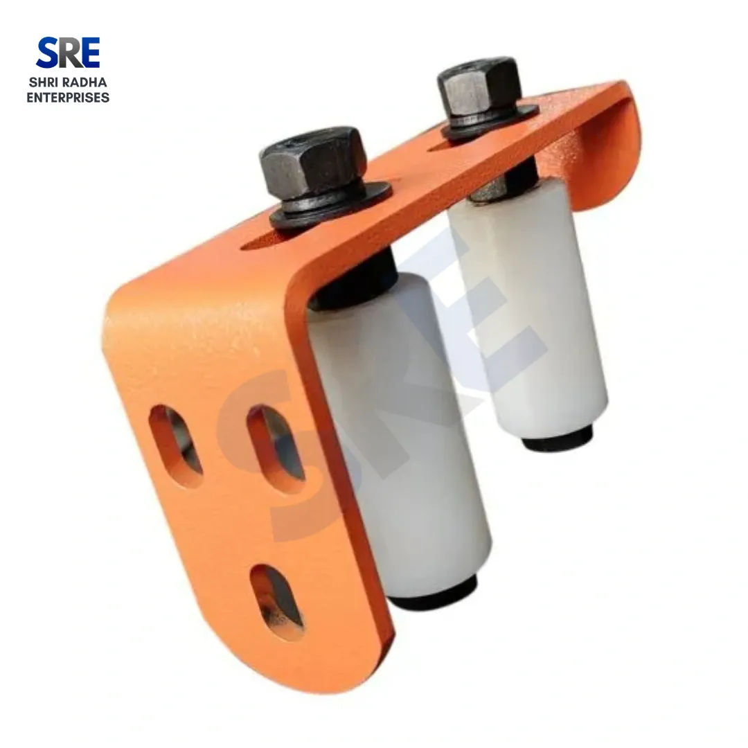 Premium 50mm Nylon Roller For Sliding Gate - Heavy Duty Guide Bracket (Rust Proof) Thumbnail 2