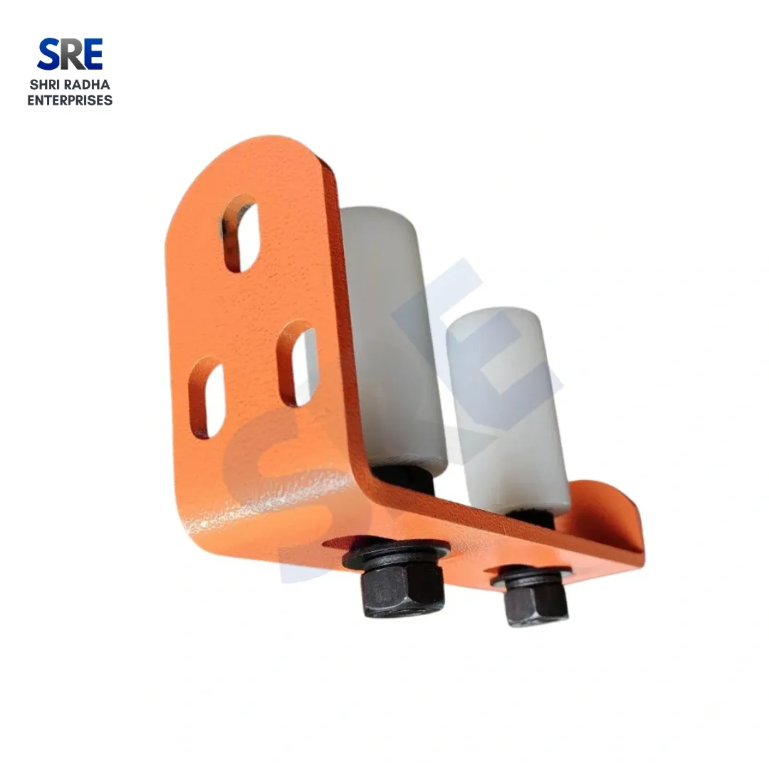 Premium 50mm Nylon Roller For Sliding Gate - Heavy Duty Guide Bracket (Rust Proof) Thumbnail 3