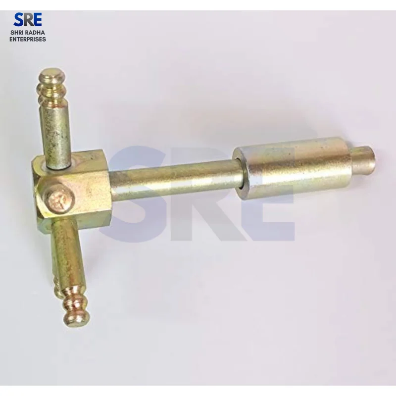 Close up of polished brass multi spoke star wheel handle for architectural gates and industrial valves Thumbnail 2