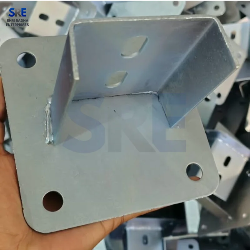 Solar Base Plate 150x150 (Lip 80x40) - GI