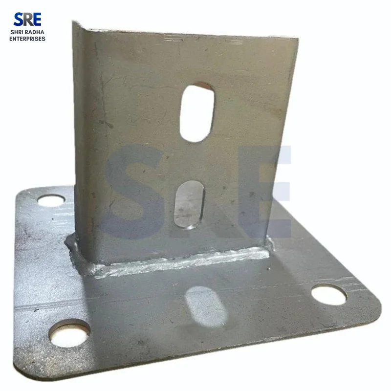 Solar Base Plate 150x150 (Lip 80x40) - GI